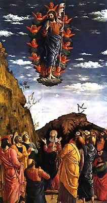 Andrea Mantegna, L'Asscensione, Galleria degli Uffiizi, Firenze