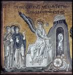 L'annuncio dell'angelo alle donne al sepolcro, Duomo di Monreale