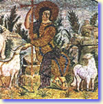 Il buon pastore, Mausoleo di Galla Placidia, Ravenna