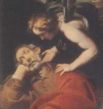 Giangiacomo Barbelli, Sogno di Giuseppe (particolare), 1600, Collezione privata