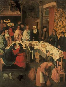 Le nozze di Cana 1475-1480 olio su tavola; 93 x 72 Rotterdam, Museum Boymans-van Beuningen - Viva gli Anziani in rete