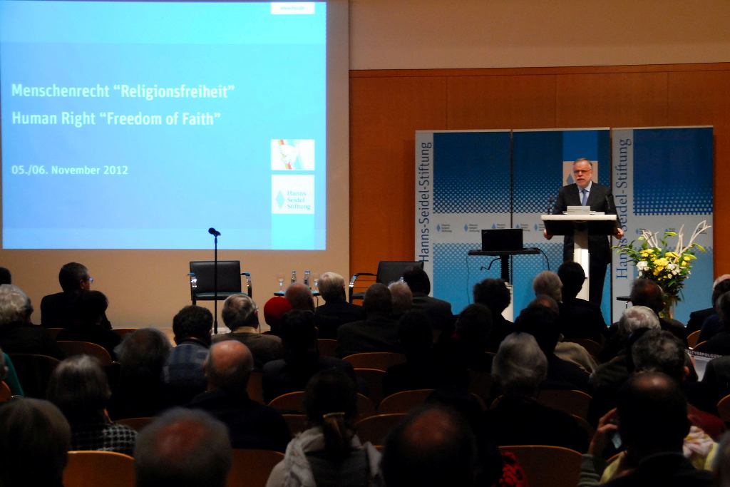 München: Tagung Menschenrecht Religionsfreiheit