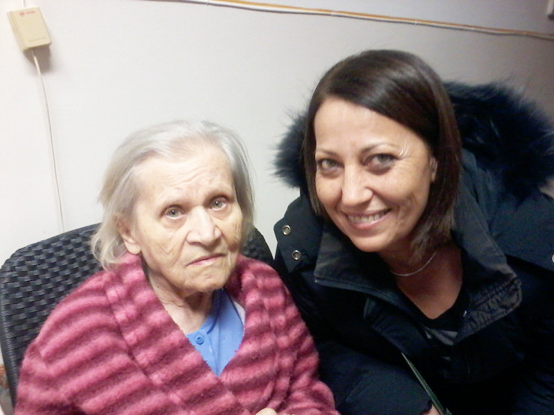 comunità di Sant'Egidio: visita agli anziani in istituto a Pécs, Ungheria. Febbraio 2014
