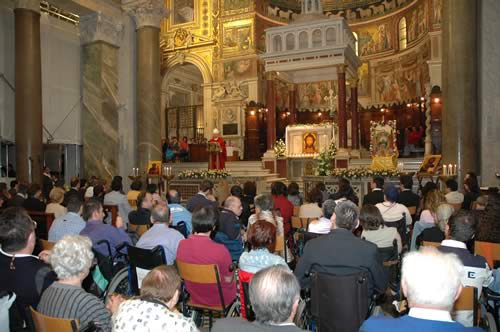 La liturgia con i disabili di Roma