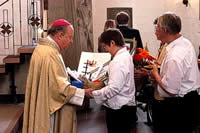 Un'immagine della liturgia