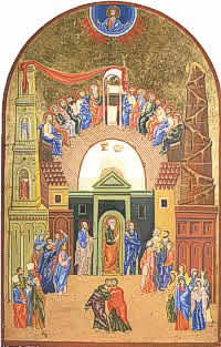 Icona della Pentecoste, Chiesa di Sant'Egidio, Roma