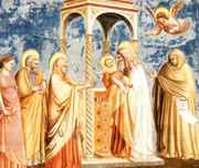 Giotto, la presentazione di Ges al Tempio, Cappella degli Scrovegni, Padova