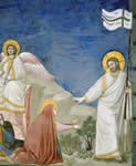 Giotto, la Resurrezione, Cappella degli Scrovegni, Padova