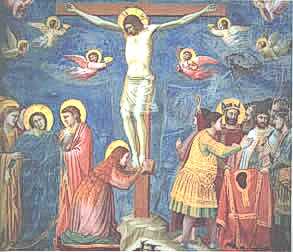 Giotto, la crocifissione, Cappella degli Scrovegni, Padova