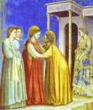 Giotto - La Visitazione (cappella degli Scrovegni, Padova)