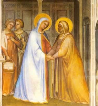 Maria ed Elisabetta, Giusto de' Menabuoi, Cattedrale, Padova