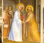 Maria ed Elisabetta, Giusto de' Menabuoi, Cattedrale, Padova