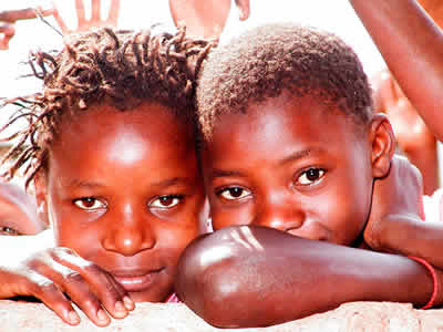 Bambini mozambicani