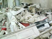 La scuola Iovine distrutta dal terremoto