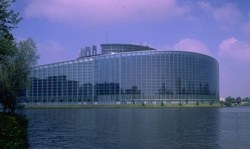 Sede del parlamento europeo a Strasburgo (Francia)
