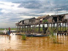 Abitazioni in Cambogia