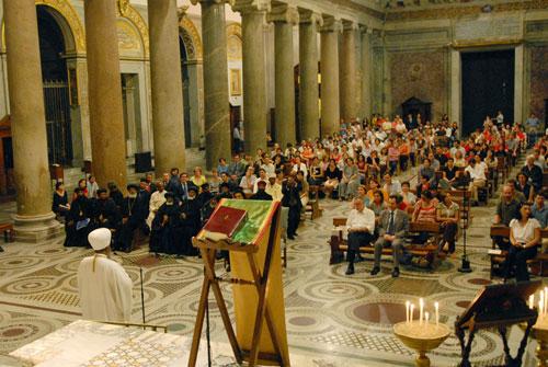 Abuna Paulos al Convegno organizzato dalla Comunità di Sant'Egidio nel 2009 dal titolo "Etiopia, un cristianesimo africano"