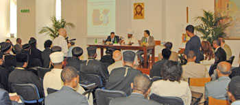 Abuna Paulos al Convegno organizzato dalla Comunità di Sant'Egidio nel 2009 dal titolo "Etiopia, un cristianesimo africano"