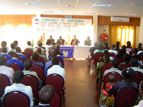 Presentación del libro Christmas Lunch en Malawi