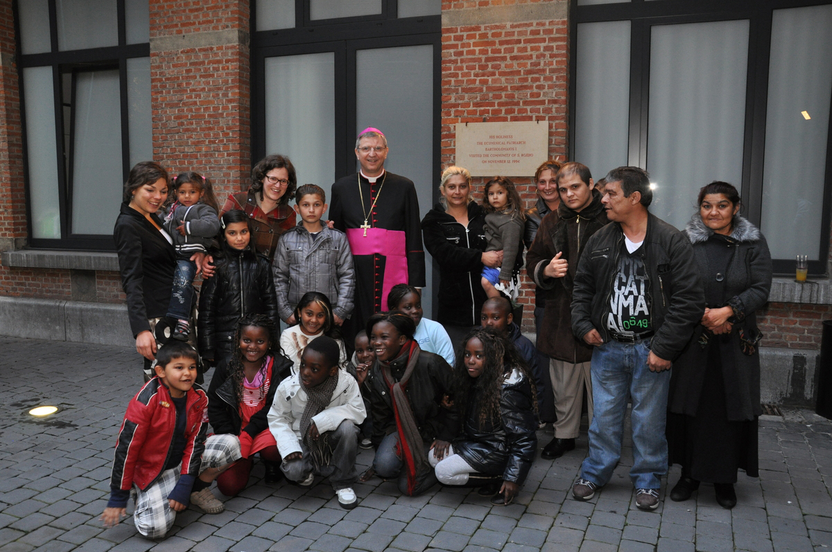La liturgia per il 44° anniversario della Comunità di Sant'Egidio ad Antwerpen