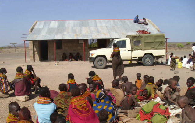 Siccità nel Corno D'Africa - Nella foto la scuola oggetto degli interventi della Comunità di Sant'Egidio 