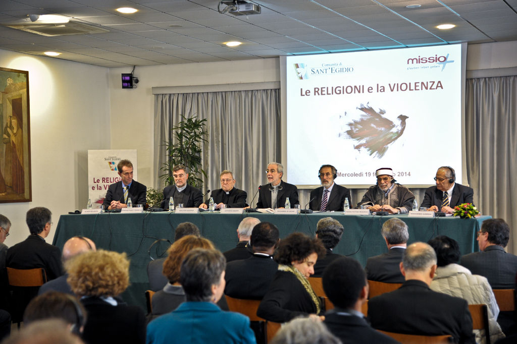 Il convegno internazionale LE RELIGIONI E LA VIOLENZA organizzato dalla Comunità di Sant'Egidio