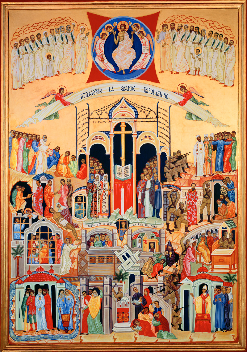 Icona dei testimoni della fede del XX secolo