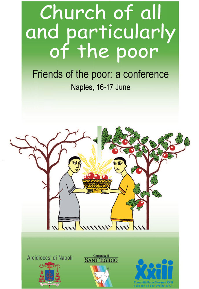 "Church for all and particularly the poor." Friends of the poor in congress from all over Italy 16 and 17 June, from 9:30 am - LIVE ON WEB