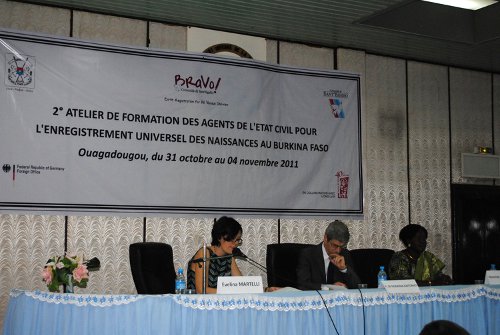 corso di formazione promosso da bravo! per iscrizione anagrafica in burkina faso 