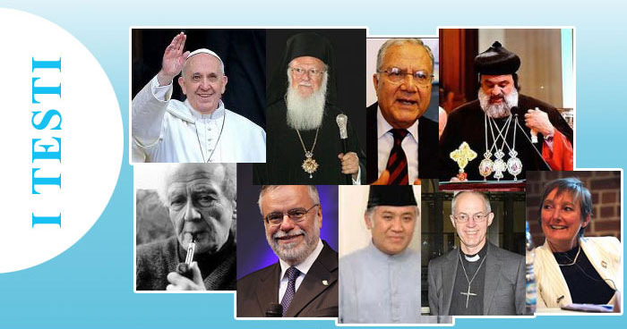 Tutti i testi e gli oratori dell'incontro Internazionale della Comunità di Sant'Egidio "Sete di Pace"
