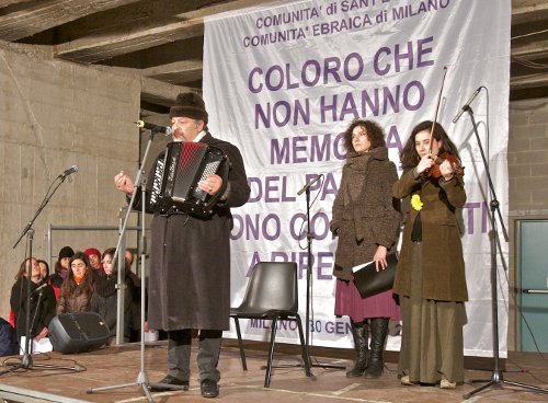 Comunità di S.Egidio - Memoria deportazione degli ebrei a Milano